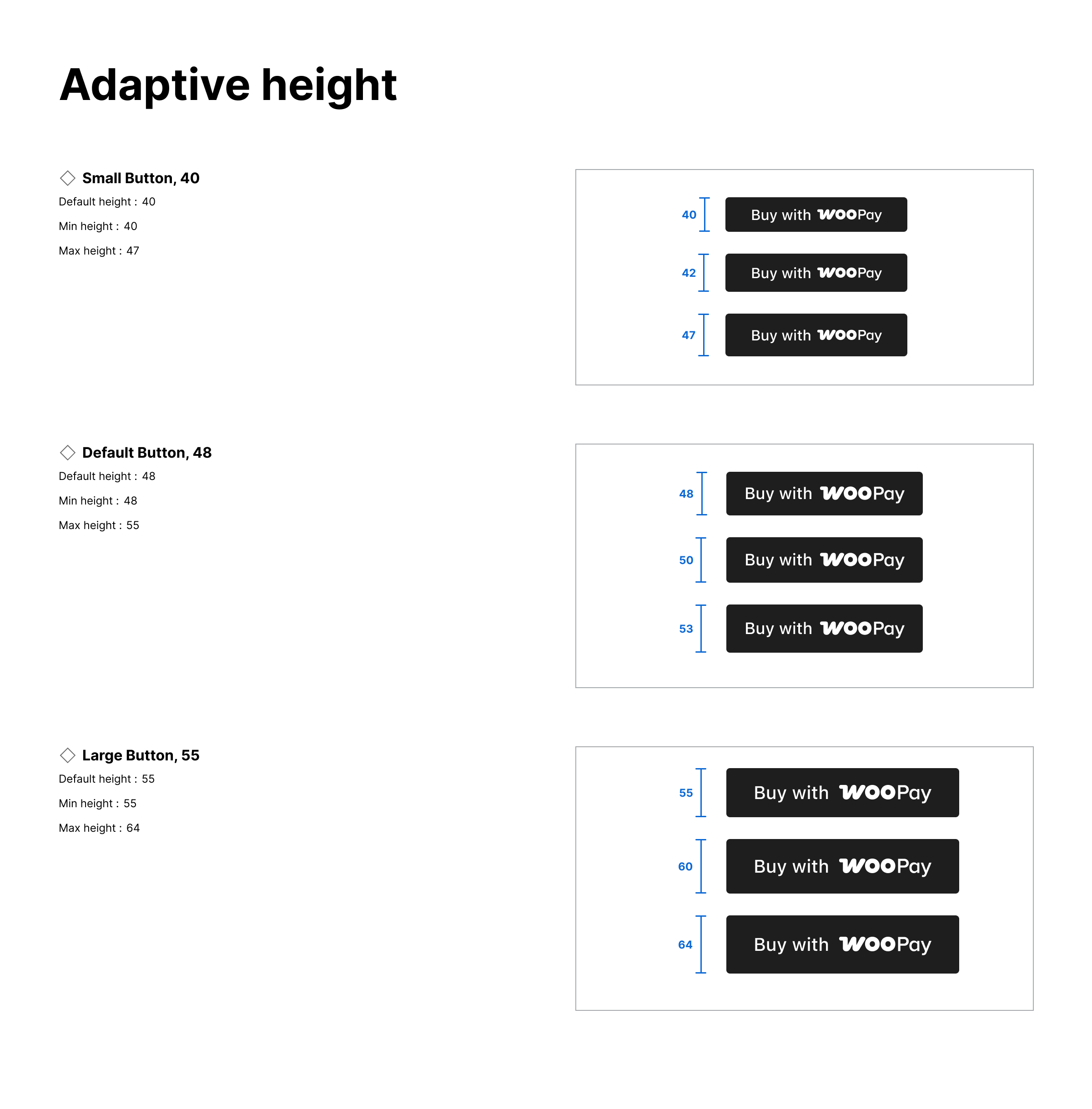 Layout and spacing
