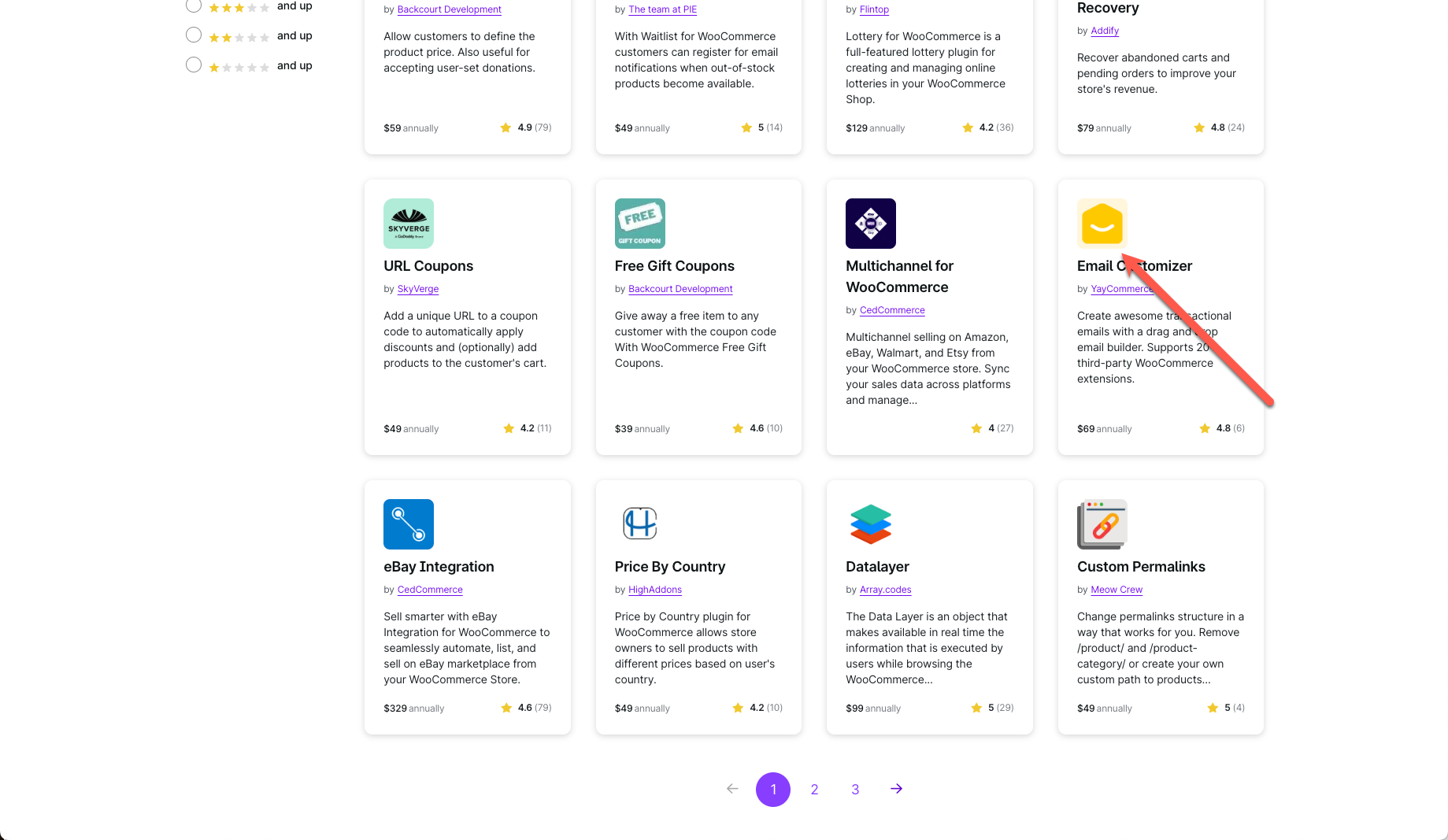 Product icon examples