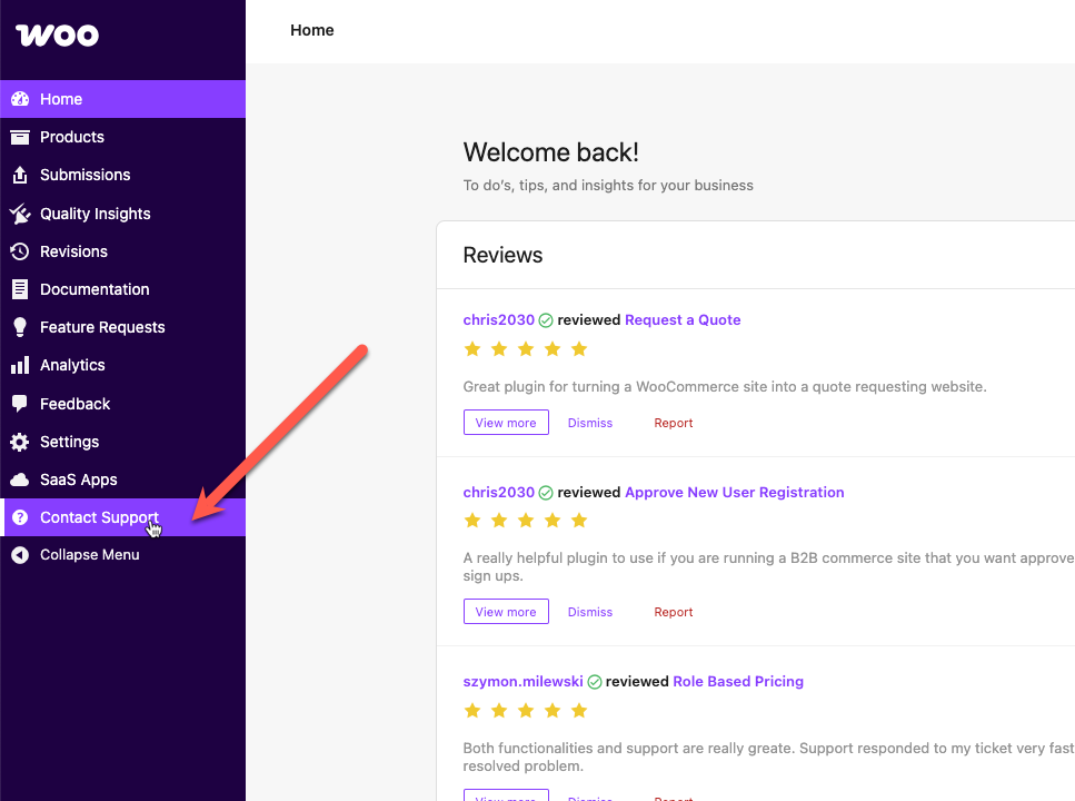 Change product name location