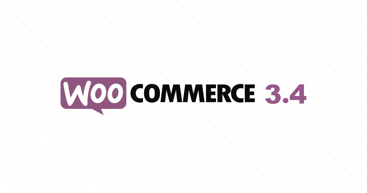 WooCommerce 3.4 is here