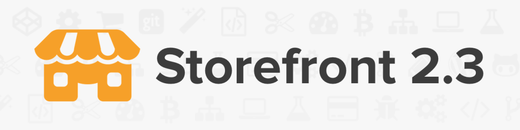 Storefront 2.3.0 is now available to download