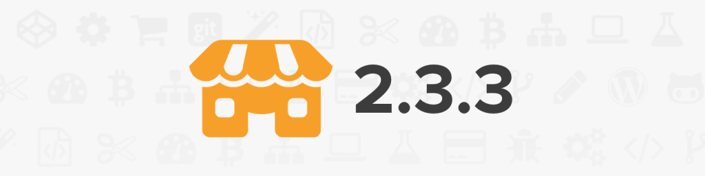 Storefront 2.3.3 release notes