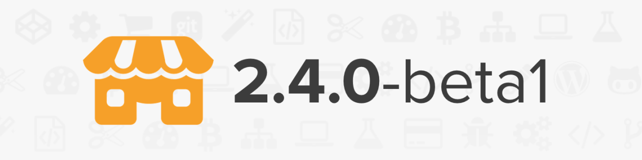 Storefront 2.4 beta 1