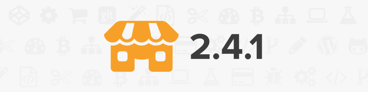 Storefront 2.4.1 release notes
