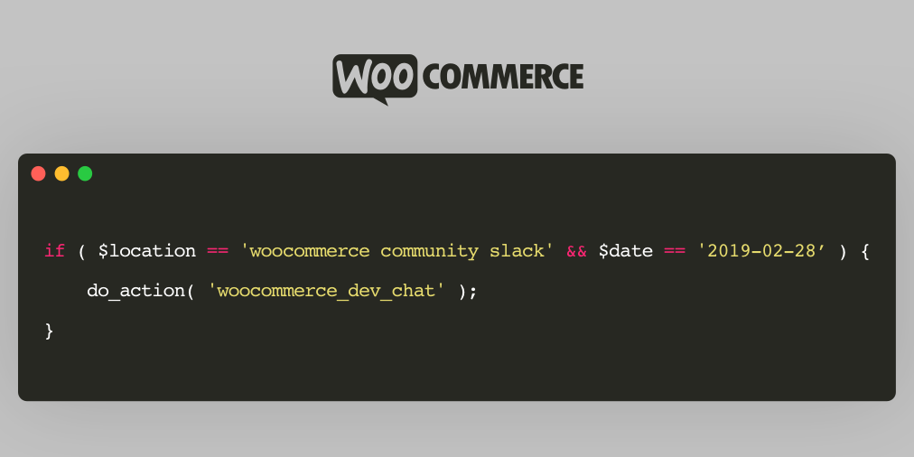 February 28th: Dev Chat #24 – The WooCommerce Developer Blog