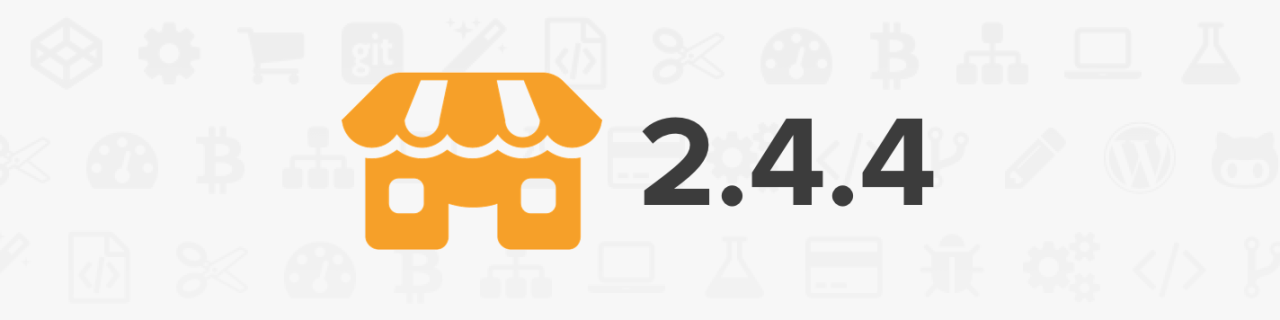 Storefront 2.4.4 release notes