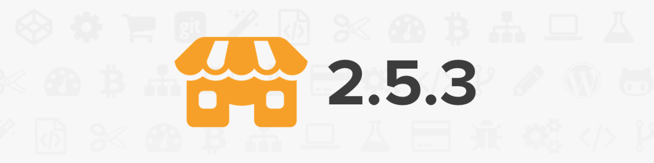 Storefront 2.5.3 release notes