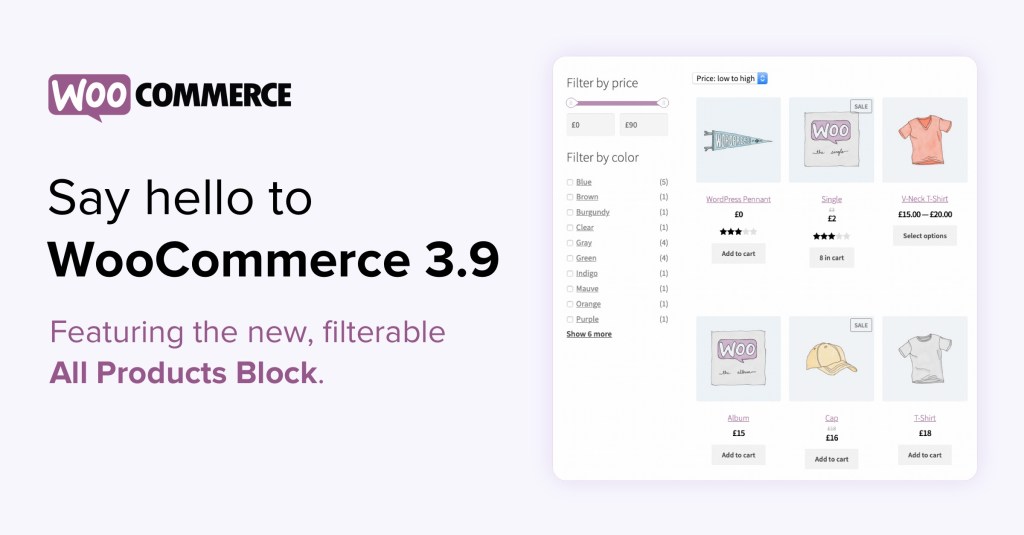 WooCommerce 3.9 Has Landed