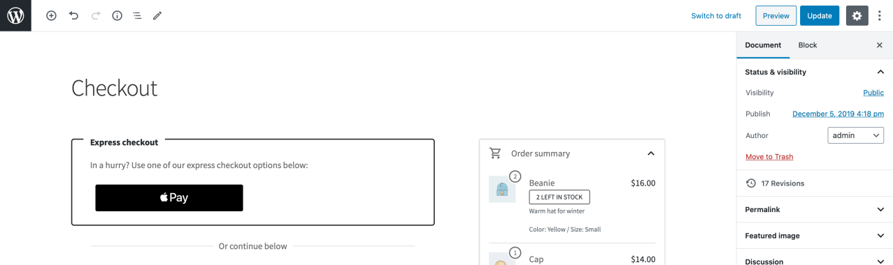 WooCommerce Blocks 2.6.0 release notes