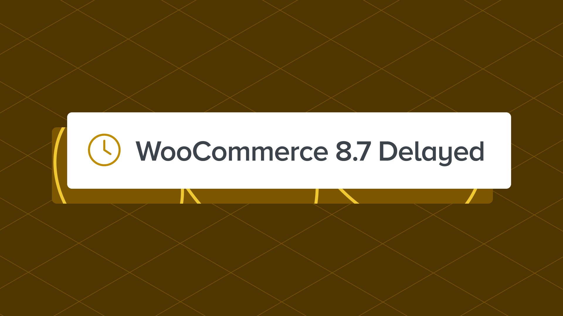 WooCommerce 8.7 Is Delayed Releases – The WooCommerce Developer Blog