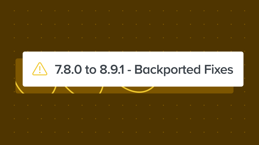 Developer Advisory: Backporting Notice for WooCommerce Versions 7.8.0 – 8.9.1