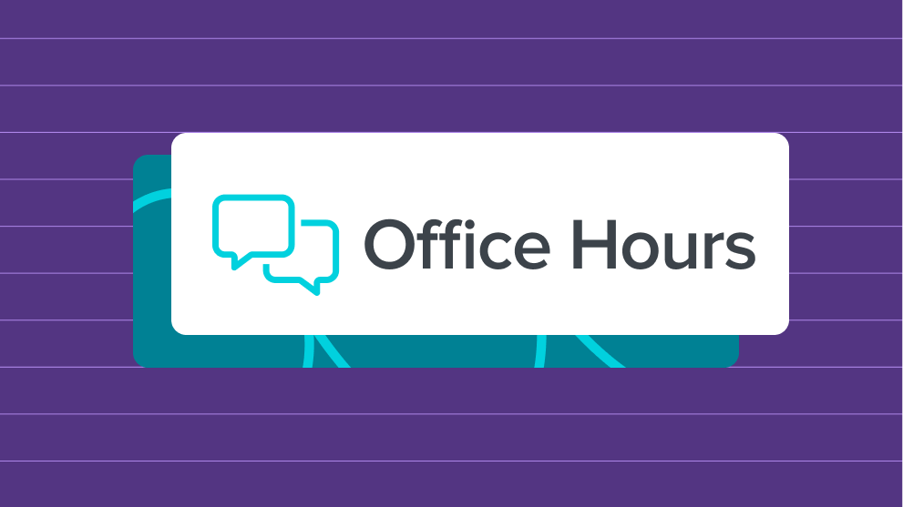 September Office Hours: Open Forum