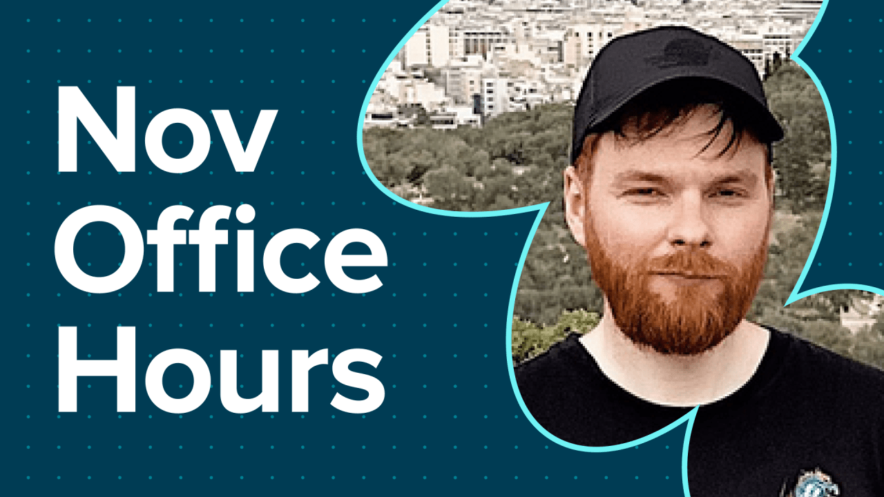 Join Us: November Office Hours with Special Guest James Kemp (Woo’s Core Product Manager)
