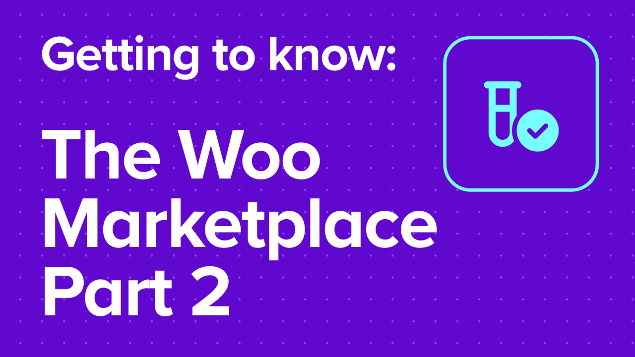Getting to know the Woo Marketplace: Tools we use and what we look for