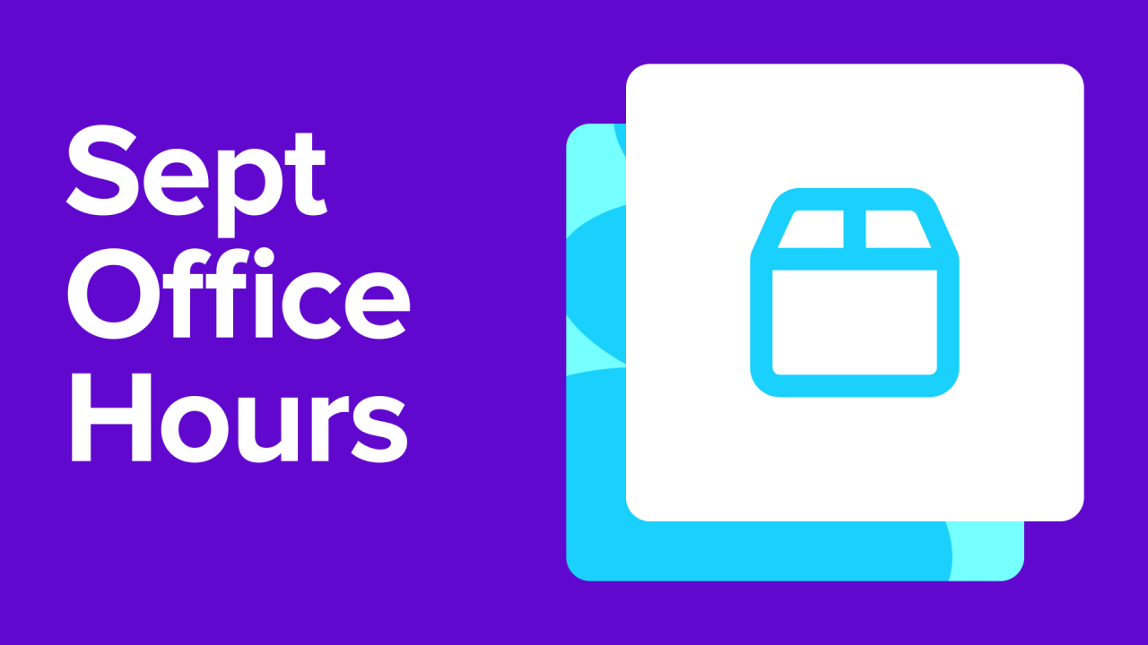 September Office Hours: Dive into the Product Collection block